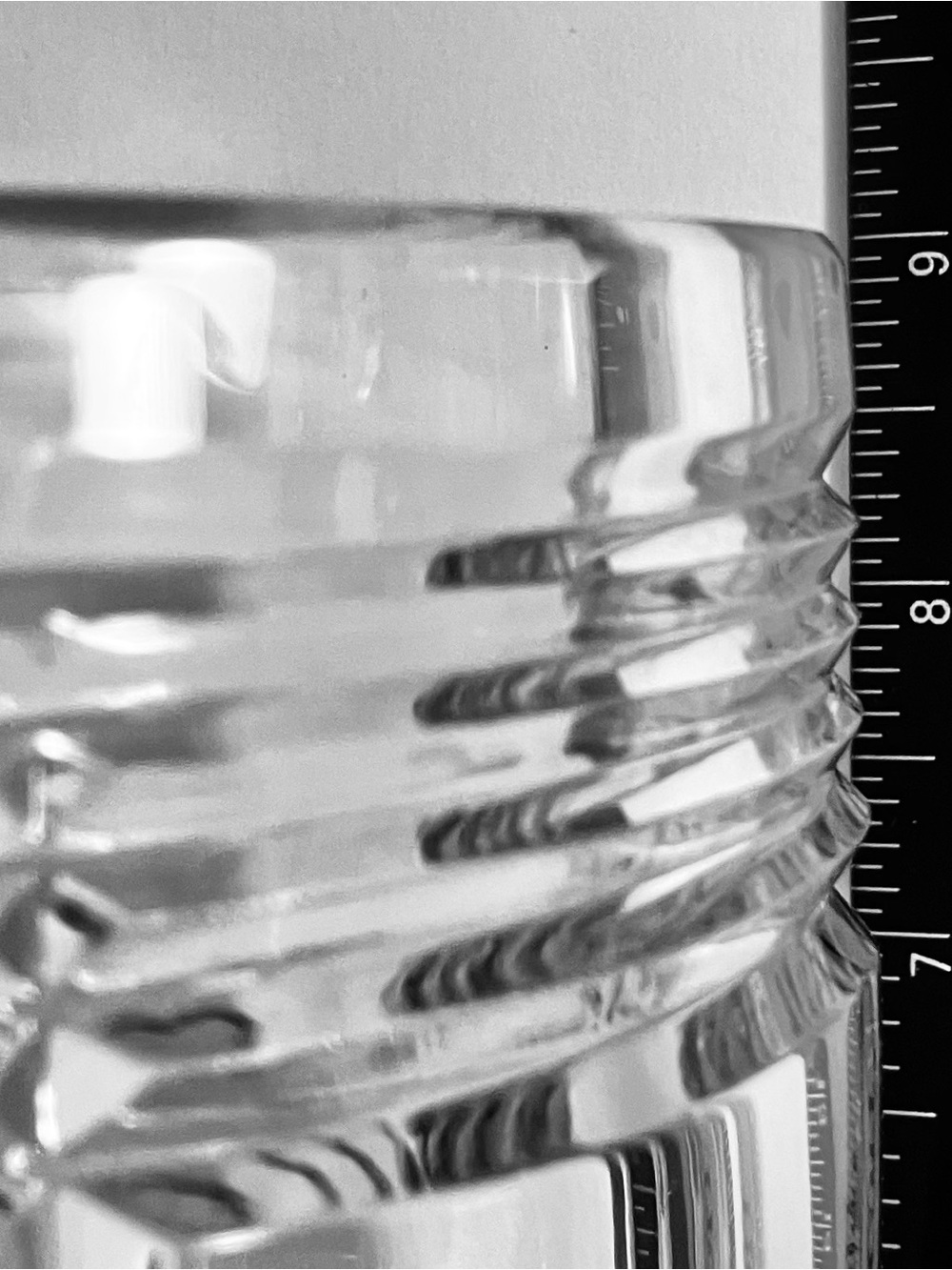 RALPH LAUREN Glen Plaid CRYSTAL VASE / 9 Inches / SLIGHT WEAR / Very Rare - Picture 11 of 12
